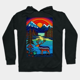 Nature Lovers Mountain Paradise Hoodie